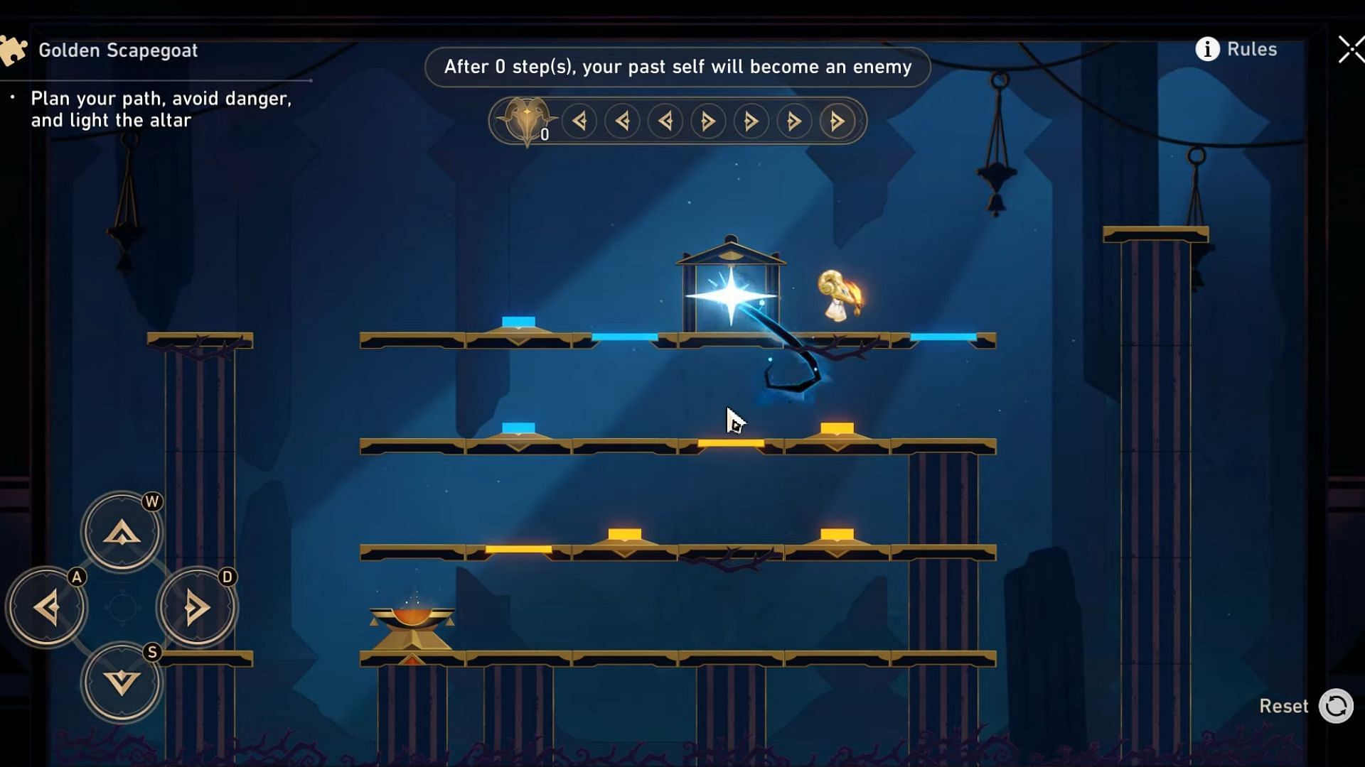 Third Golden Scapegoat puzzle solution (Image via HoYoverse)